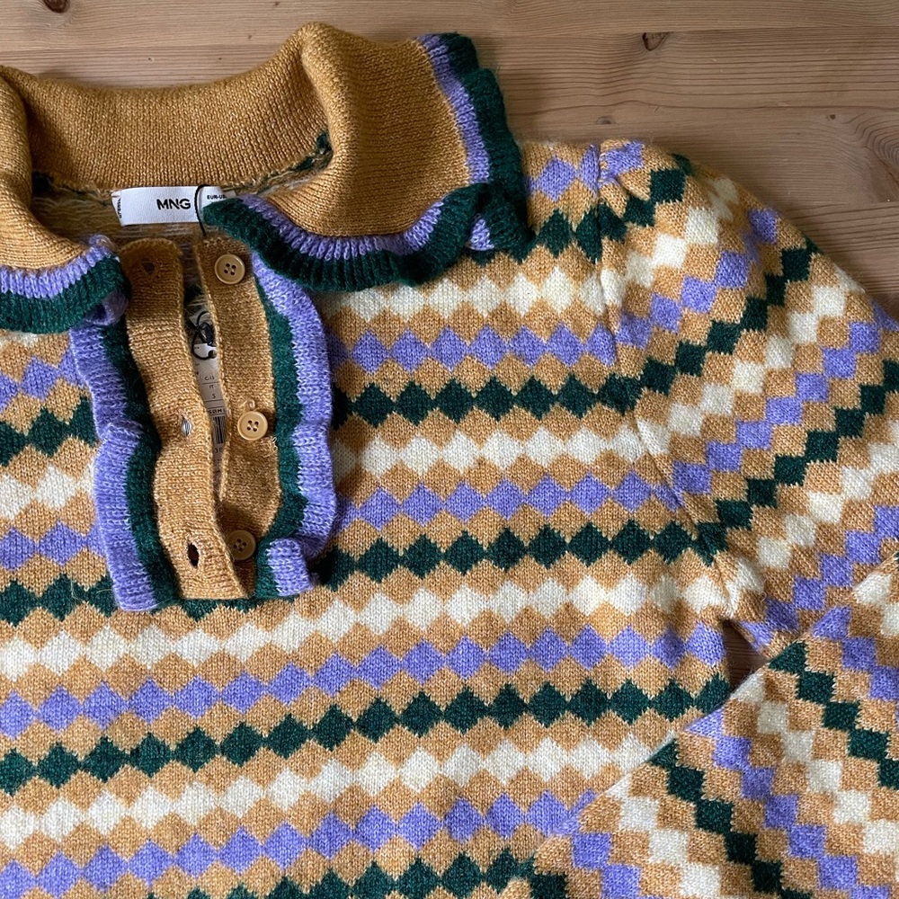✨ Cropped Mango Sweater ✨
